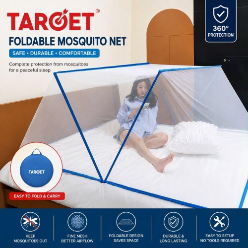 Foldable Pop-Up Mosquito Net 