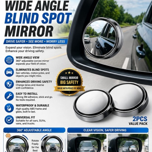 Blind spot Car mirror