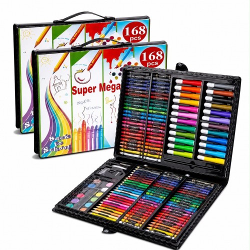168 pc super mega colour pencil