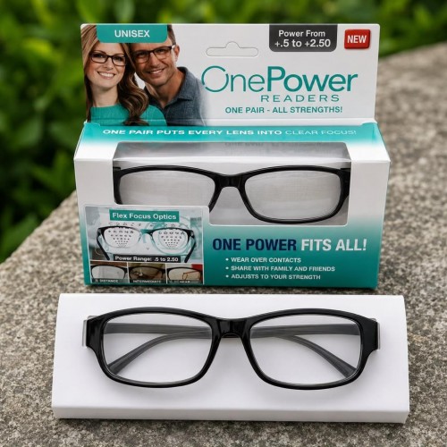 One Power Readers Auto-Adjusting Reading Glasses