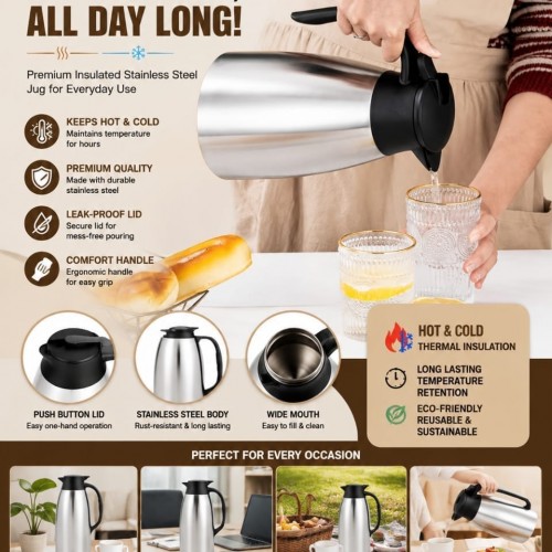 Steel vaccum flask 